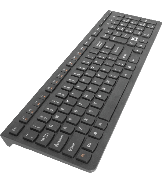 Клавиатура беспроводная Defender ULTRAMATE SM-535 RU USB, радиоканал, черный