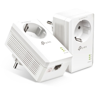 Сетевой адаптер TP-Link AV1000 Gigabit Passthrough Powerline Starter KitSPEED: 1000 Mbps PowerlineSPEC: Broadcom CPU, HomePlug AV2, 1+1 Gigabit PortFEATURE: Plug and Play, tpPLC Utility, Pair for More Security, Extra Power SocketKIT: 2× TL-PA7017P'