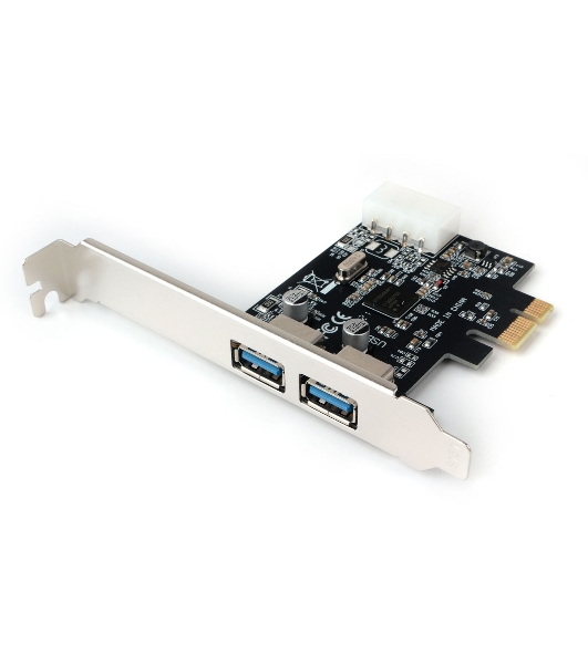 Контроллер USB Gembird SPCR-01, в PCI, порты: 2 внешн. USB 3.0