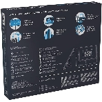 Прожектор светодиодный Gauss Qplus 50Вт 6500К 4250лм IP65 графит. сер. 1/10, фото2