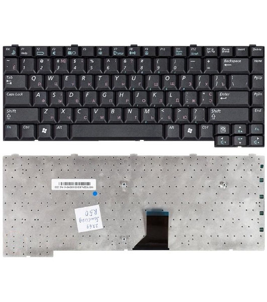 Клавиатура для ноутбука Samsung M40 M45, черная