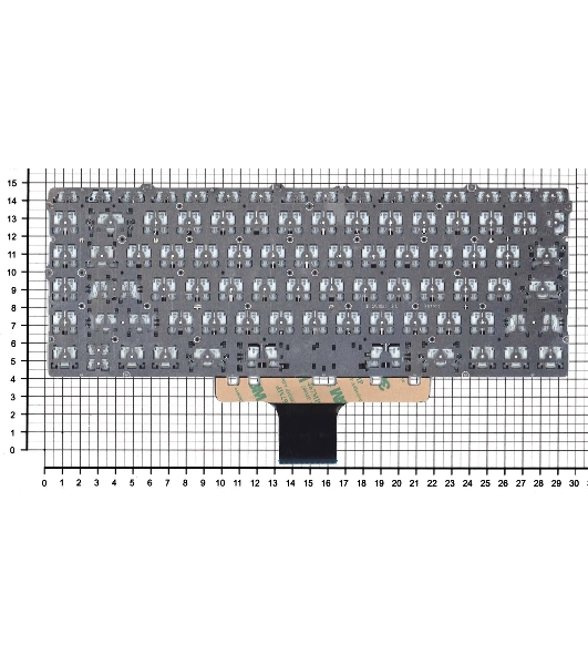 Клавиатура для ноутбука HP Pavilion 14-DV 14-DW синяя