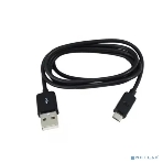 Кабель Rexant USB кабель microUSB длинный штекер 1М черный, фото2