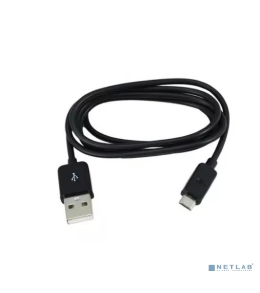 Кабель Rexant USB кабель microUSB длинный штекер 1М черный