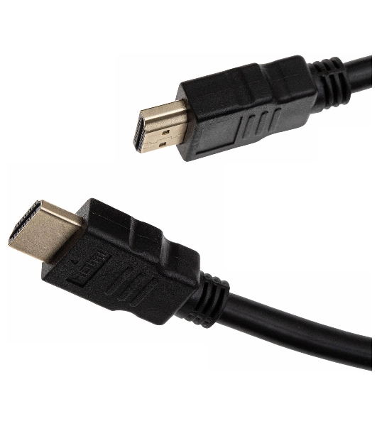 Кабель аудио-видео Cactus CS-HDMI.1.4-3 HDMI (m)/HDMI (m) 3м. позолоченные контакты черный
