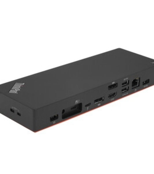 Док-станция Lenovo 40B00135EU, USB Type-C, DisplayPort/HDMI/RJ-45/USB/DisplayPort/Jack 3.5мм, USB