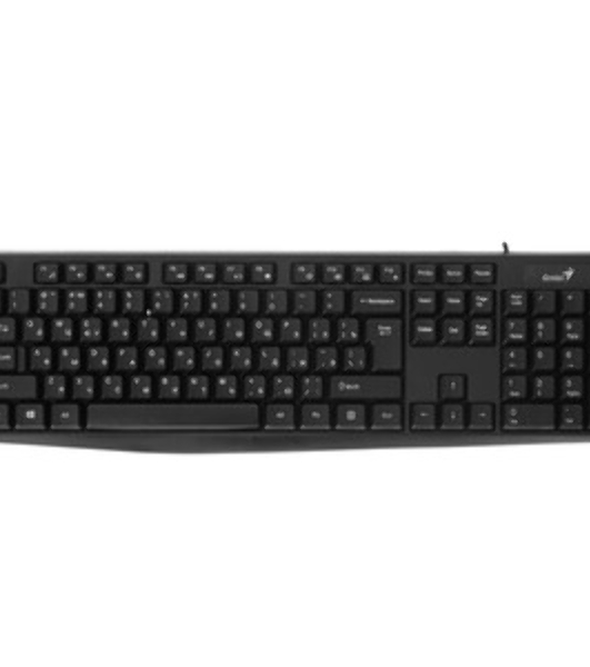 Клавиатура проводная Genius Smart KB-117, USB, черный