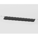 Трековый светильник GL2355 BK черный IP20 20W 3CCT 3000-6400K 48V 400*10*73, фото6