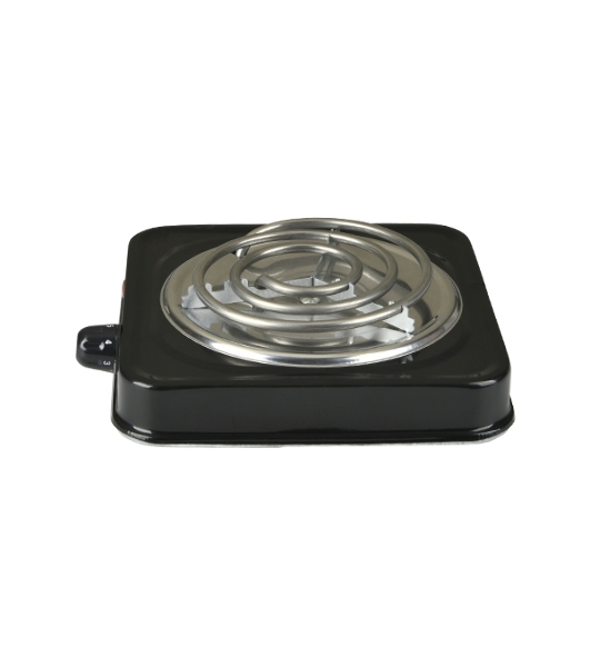 Плита настольная электрическая Blackton Bt HP102B чёрный, 1 кВт, ТЭН, конфорки - 1, нержавеющая сталь, поворотные переключатели