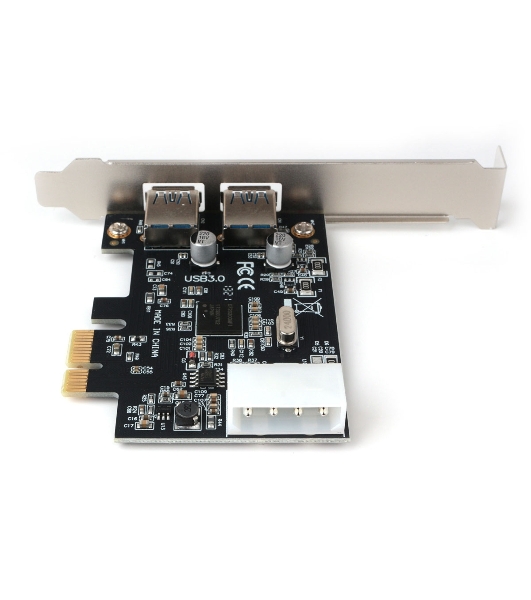 Контроллер USB Gembird SPCR-01, в PCI, порты: 2 внешн. USB 3.0