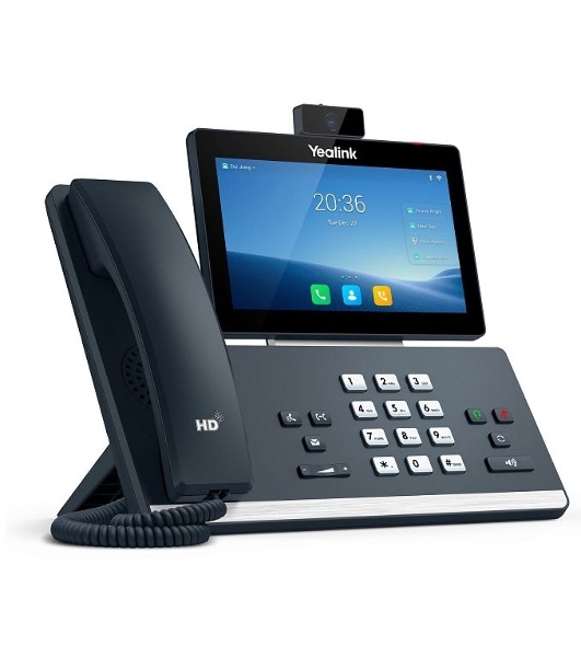 Телефон YEALINK SIP-T58W with camera, видеотерминал, Android, WiFi, Bluetooth, GigE, CAM50, без БП, шт