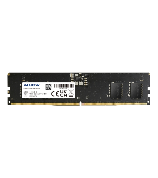 Оперативная память ADATA, DDR5, 8GB (1x8GB), 4800MHz, CL40, UDIMM