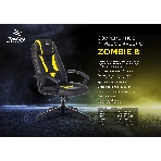 Кресло Zombie 8 черный/синий, экокожа, 120 кг, механизм качания, фото21