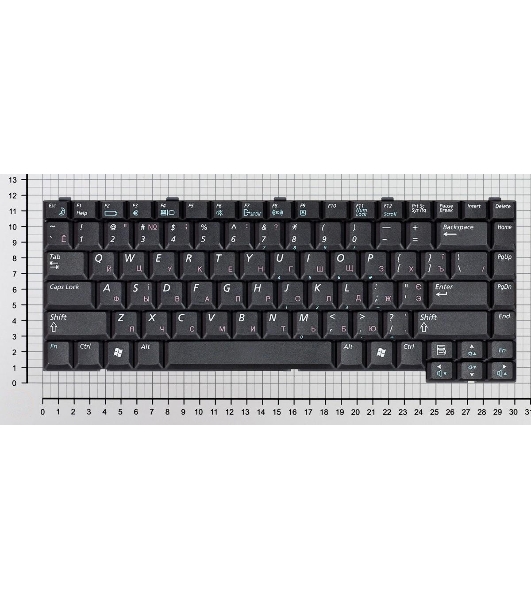 Клавиатура для ноутбука Samsung M40 M45, черная