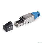 Разъем Cabeus, RJ45(8p8c), keystone, кат. 8, экр., металл, со вставкой, фото 1