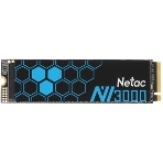 Накопитель SSD Netac NV3000 2Tb [NT01NV3000Q-2T0-E4X] M.2 2280, PCI-E 3.0 x4, 3D NAND, 3000/2100MBs, NVMe, heatsink, фото 1