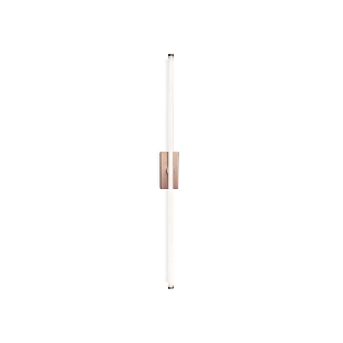 Настенный светодиодный светильник Ambrella light FL6123 CF кофе 14W 3000K-6400K 610*45*80