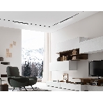 Трековый светильник GL2355 BK черный IP20 20W 3CCT 3000-6400K 48V 400*10*73, фото5