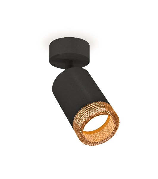 Светильник Ambrella Light XM6313005 SBK/CF черный песок/кофе MR16 GU5.3 (A2210, C6313, N6154)