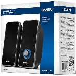 Акустическая система 2.0 SVEN 325, черный, USB, мощность 2x3 Вт(RMS) SVEN 325, черный, USB, акустическая система 2.0, мощность 2x3 Вт(RMS), фото14