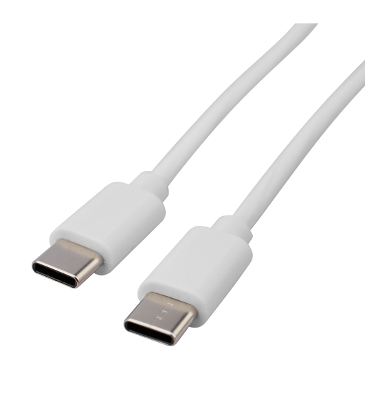 Кабель Rexant Type-C - Type-C PD 60W/1м/PVC/белый