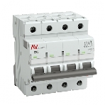 Выключатель автоматический модульный 4п C 25А 6кА AV-6 AVERES EKF mcb6-4-25C-av, фото4
