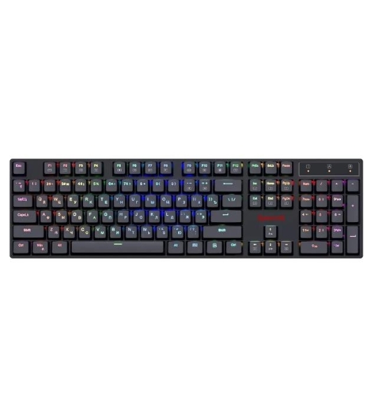 Клавиатура проводная Redragon Apas, USB, черный