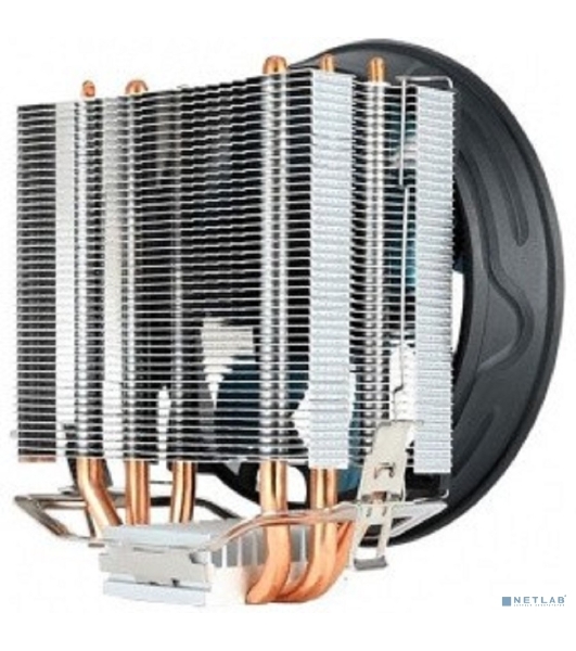 Кулер для процессора AeroCool/Formula Verkho 3 Plus серебристый, 120 мм, алюминий/медь, 2000 об/мин, 26.7 дБ, 4 pin, 125 Вт, 134 мм