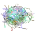 Гирлянда Neon-night Айсикл (бахрома) светодиодный, 1,8 х 0,5 м, белый провод, 230 В, диоды теплый белый, 48 LED, фото6