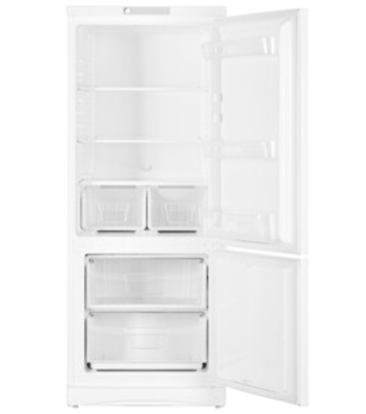 Холодильник Indesit ES 18 A белый двухкамерный 233/85л морозилка снизу