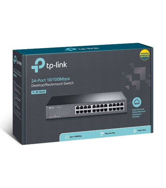 Коммутатор TP-Link SMB TL-SF1024D Коммутатор 24-port 10/100M Switch