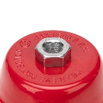 Щетка чашечная для УШМ Kranz 125 мм М14 крученая, фото2
