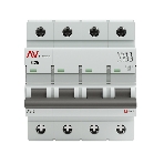 Выключатель автоматический модульный 4п C 25А 6кА AV-6 AVERES EKF mcb6-4-25C-av, фото3