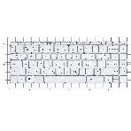 Клавиатура для ноутбука HP Pavilion 14-DV 14-DW серебристая, фото2