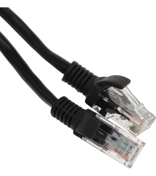 Патч-корд Premier PP12-1.5M/BK 1000Гбит/с UTP 4 пары cat.5E CCA molded 1.5м черный RJ-45 (m)-RJ-45 (m)