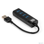 USB-концентратор 4-в-1 ExeGate DUB-4TP (кабель-адаптер USB3.0 --> 4xUSB3.0, Plug&Play, черный), фото6