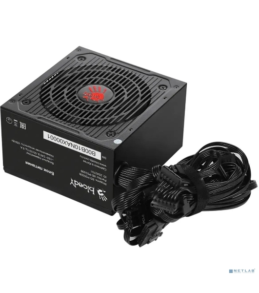 Блок питания Bloody BD-PS550B, 550Вт, 80 PLUS Bronze, 120мм, черный