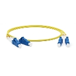 Патч-корд Hyperline волоконно-оптический (шнур) SM 9/125 (OS2), LC/UPC-LC/UPC, duplex, LSZH, 10 м FC-D2-9-LC/UR-LC/UR-H-10M-LSZH-YL (FC-9-LC-LC-UPC-10M), фото3
