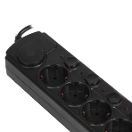Сетевой фильтр Ippon BK-6-EU-5-10-B 5 м, 6 розеток, черный, коробка, фото14