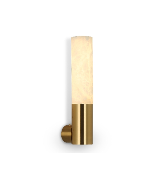 Настенный светильник Ambrella light LH53688 BS/WH латунь/белый 6W 3000K 85*60*300