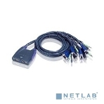 Переключатель электронный ATEN PETITE 4 PORT USB KVM SWITCH W/2.5M W/1., фото2