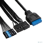 Корпус Exegate EX277435RUS Minitower MA-371X Black, mATX UN400, 120мм 2*USB+2*USB3.0, Audio, фото3