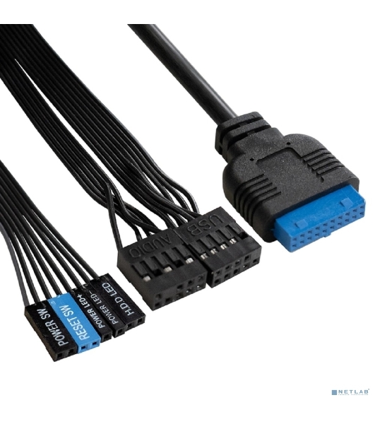 Корпус Exegate EX277435RUS Minitower MA-371X Black, mATX UN400, 120мм 2*USB+2*USB3.0, Audio
