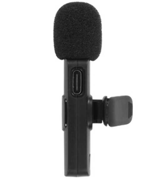 Петличный микрофон Defender Talky-137 wrls, черный, на прищепке, 1шт