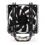 Кулер для процессора ExeGate Dark Magic EE400XL-PWM черный, 120 мм, алюминий/медь, 2400 об/мин, 37 дБ, 4 pin, 140 Вт, 155 мм, фото8