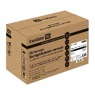 Комплект Источник бесперебойного питания EX295986RUS + батарея 26Aч EX285663RUS 1шт (инвертор, синус, для котла) ExeGate SineTower SZ-600.LCD.AVR.1SH <600VA/360W, чистый синусоида, LCD дисплей, AVR, 1*Schuko, линейно-интерактивный, Black> + батарея ExeGate HRL 12-26 (12В, 26Ач) 1шт