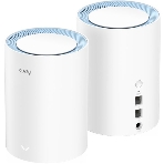 Бесшовный Mesh роутер Cudy M1200 (M1200 2-PACK) AC1200 Wi-Fi белый (упак.:2шт), фото5