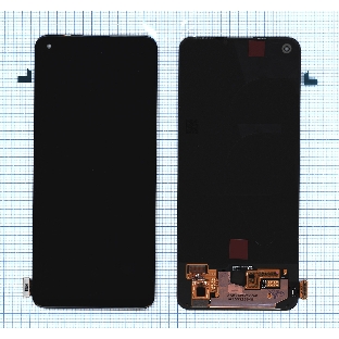 Дисплей для Realme 8 4G в сборе с тачскрином (orig lcd) черный