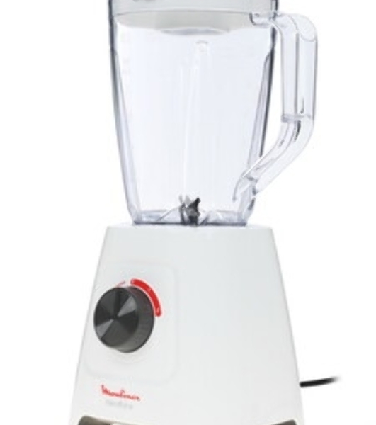 Блендер стационарный Moulinex LM420110 400 Вт, белый