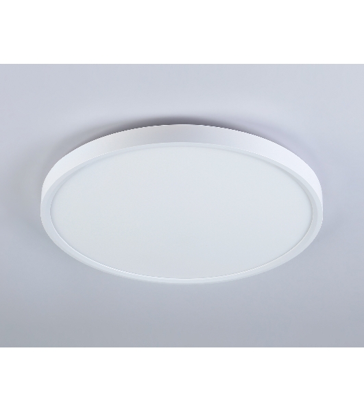 Потолочный светодиодный светильник Ambrella light FZ3001 WH белый IP44 24W+10W 6400+6400К D300*40 (Без ПДУ)